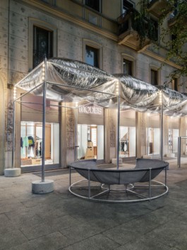 MODES at Design Week 2022 in Milan, planned and produced by ErtlundZull, designed by Gonzalez Haase AAS. Image: DSL studio / Melania Dalle Grave ErtlundZull