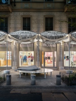 MODES at Design Week 2022 in Milan, planned and produced by ErtlundZull, designed by Gonzalez Haase AAS. Image: DSL studio / Melania Dalle Grave ErtlundZull